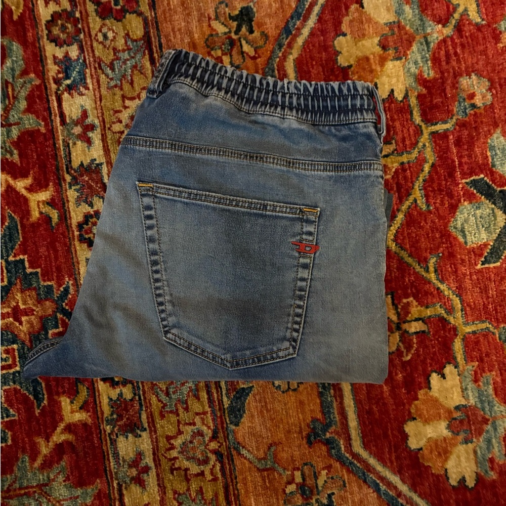 Diesel Blue Skinny Jeans for Men